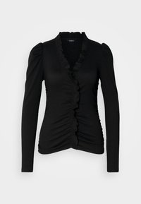CLAIRE - Maglietta a manica lunga - black