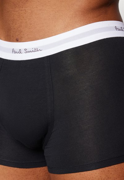 Paul Smith TRUNK WHITE BAND 3 PACK - Bokserbriefs - black