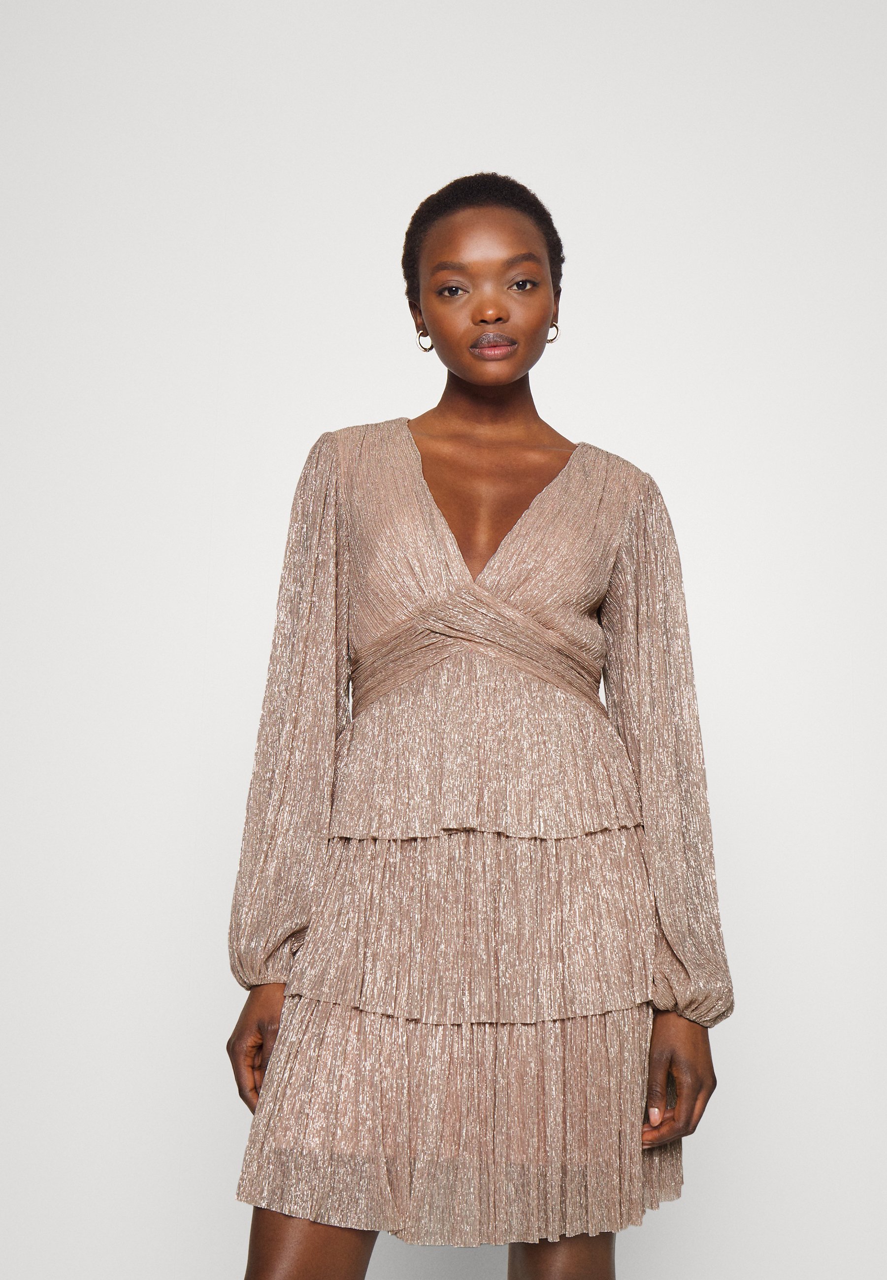 Mini Dress Gold Bcbg Dress BCBG Max Azria Leandro Sequin Mini Dress