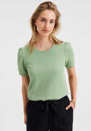 STRUCTUUR - T-shirts print - green