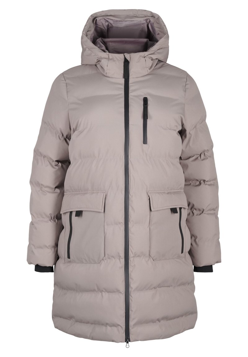 Zizzi Wintermantel taupe Zizzi Wintermantel taupe