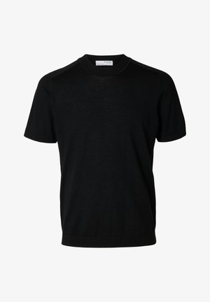 Selected, T-paita - black