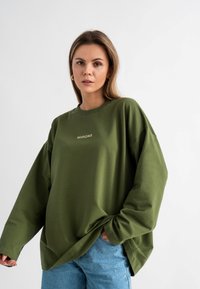 MIRONS Langarmshirt - khaki