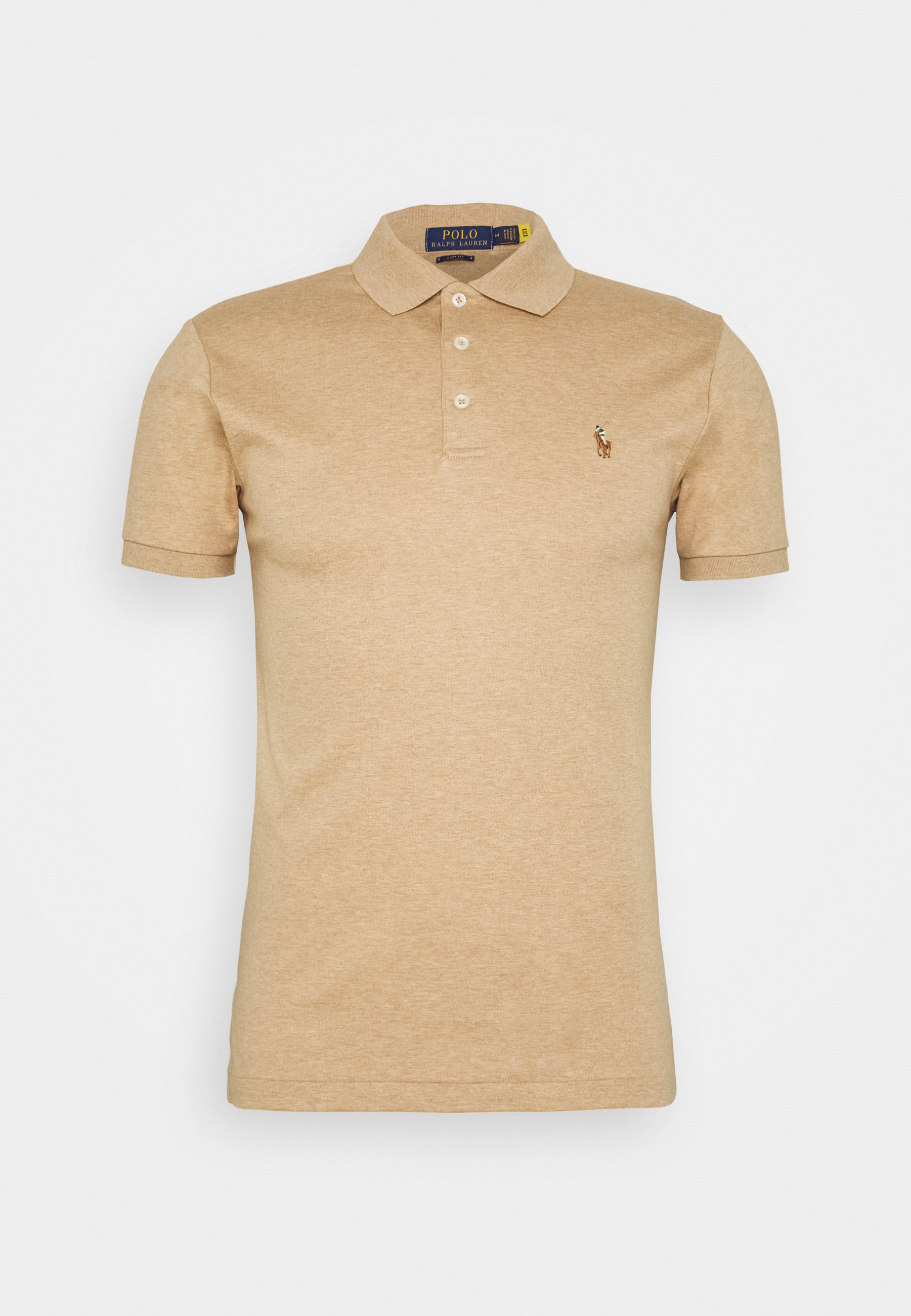 camel polo shirt