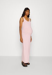MAMALICIOUS MLEMMA DRESS - Robe longue - peachskin