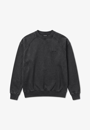 Pegador, SIGNAR TERRY RAGLAN SWEATER - Sweatshirt - vintage black