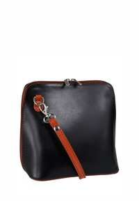 DrachenLeder TOSCANTO - Schoudertas - schwarz braun