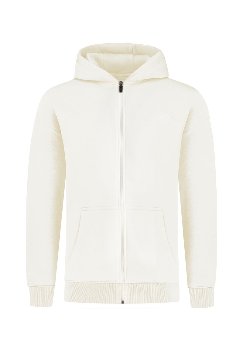 Smilodox Sweater met rits beige Smilodox Sweater met rits beige