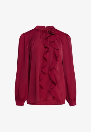 usha, Blouse - red