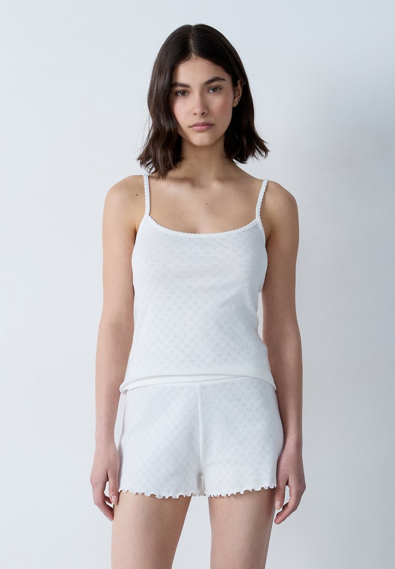 Etam POLLIN - Maglia del pigiama - off-white