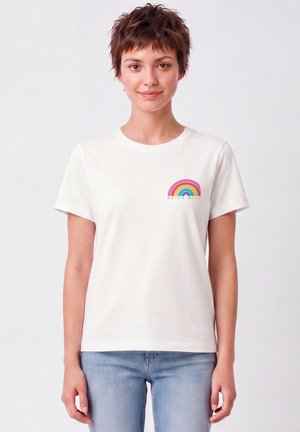watapparel, WOMEN POWER - T-shirt print - off white