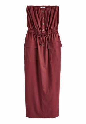 REGULAR FIT - Maxi šaty - wine red