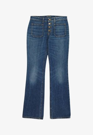 Saint Laurent, BOOTCUT JEANS NAVY - Jean bootcut - bue