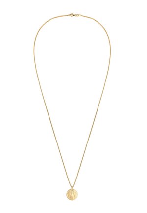 PLÄTTCHEN BOX CHAIN VINTAGE ANTIQUE  - Verižica - gold-coloured