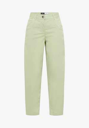 Cecil, BARREL LEG HOSE IN PAPERTOUCH QUALITÄT - Broek - raw matcha lime