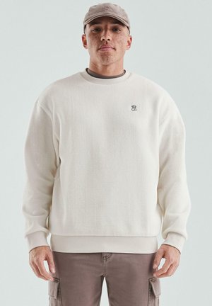 Sweatshirt - wollweiß