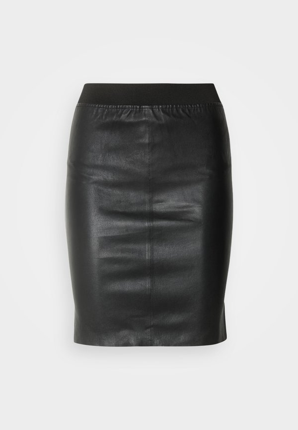 ANNA - Leather skirt3