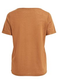 Object OBJTESSI V-NECK - T-shirt básica - chipmunk