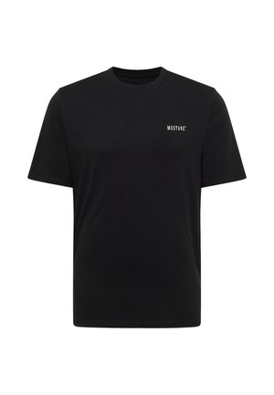 Mustang, T-Shirt basic - schwarz