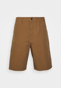 Carhartt WIP SINGLE KNEE SHORT DEARBORN - Shorts - hamilton brown rinsed