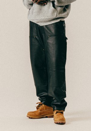 Pantaloni de piele - black