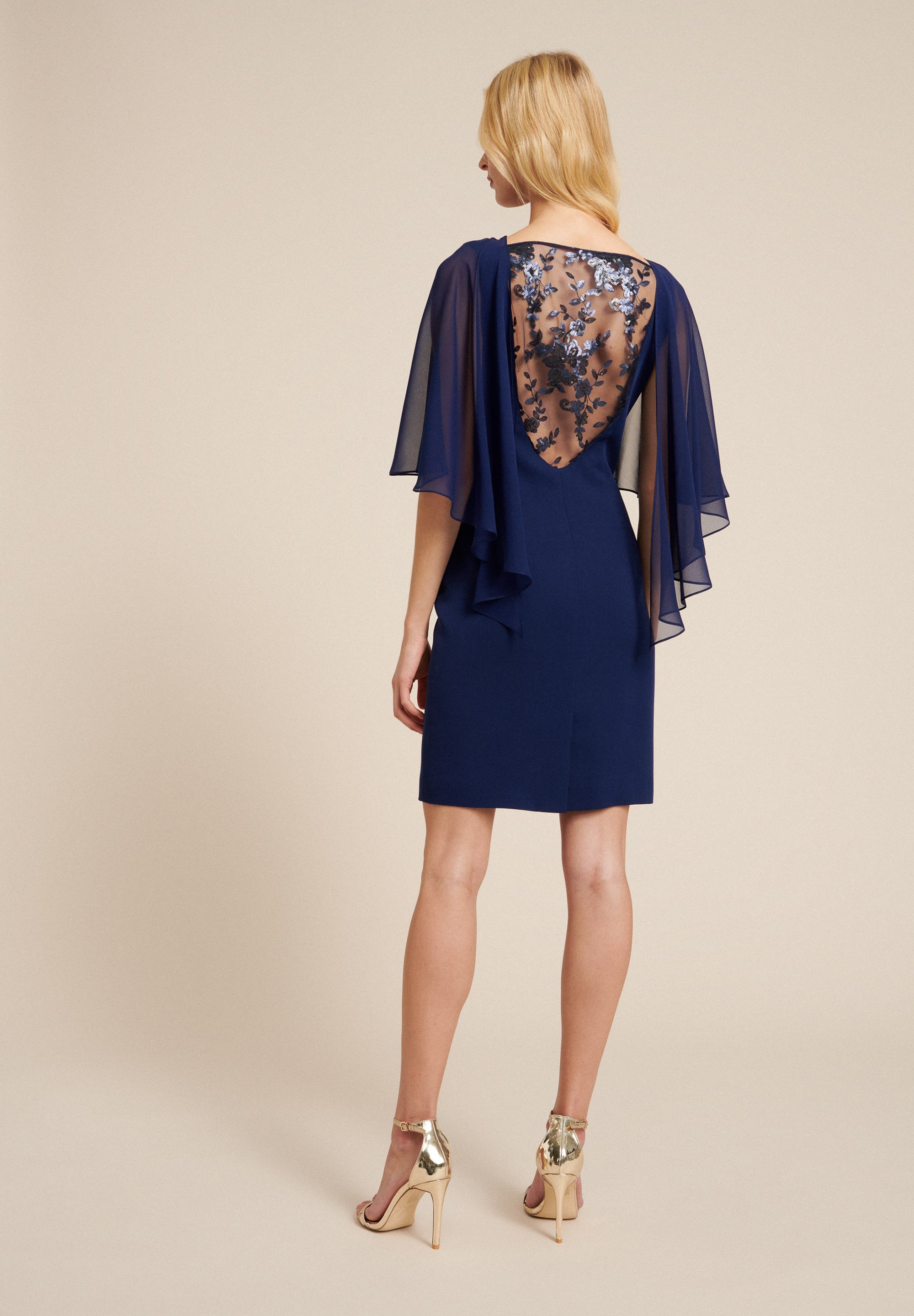 Luisa Spagnoli PINETO - Vestito elegante - blu oceano blu oceano flor blu/ blu - Zalando.it