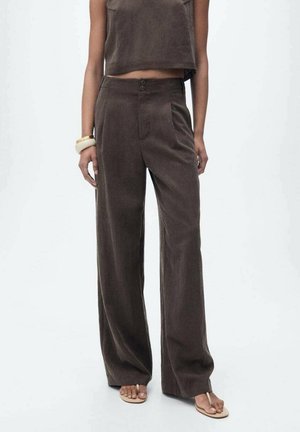 Pantalones - brown