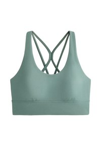 Sports-BH'er med medium støtte - neon green