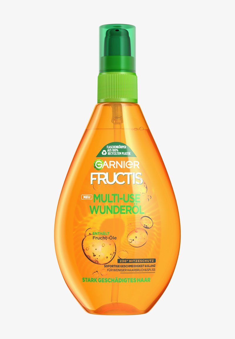 Garnier - FRUCTIS DAMAGE ERASER MIRACLE OIL HEAT PROTECTION - Spray termoochronny, Powiększ