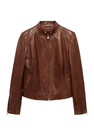 Chaqueta de cuero - brown