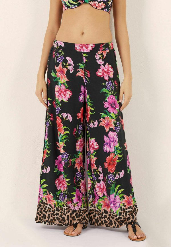 Stoffhose - multicolor floral