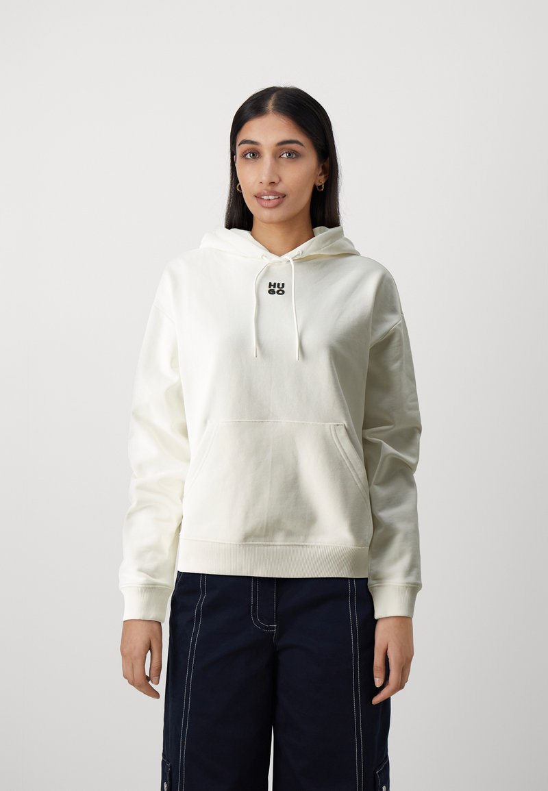 HUGO - DELFINIA - Sweater - off-white, Vergroten