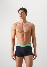 Lacoste 3 PACK - Boksarice - navy blue/peppermint/hydro