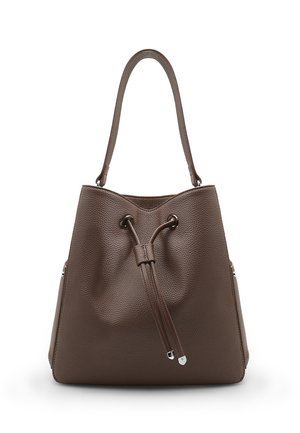 CON COULISSE - Borsa a mano - marrone