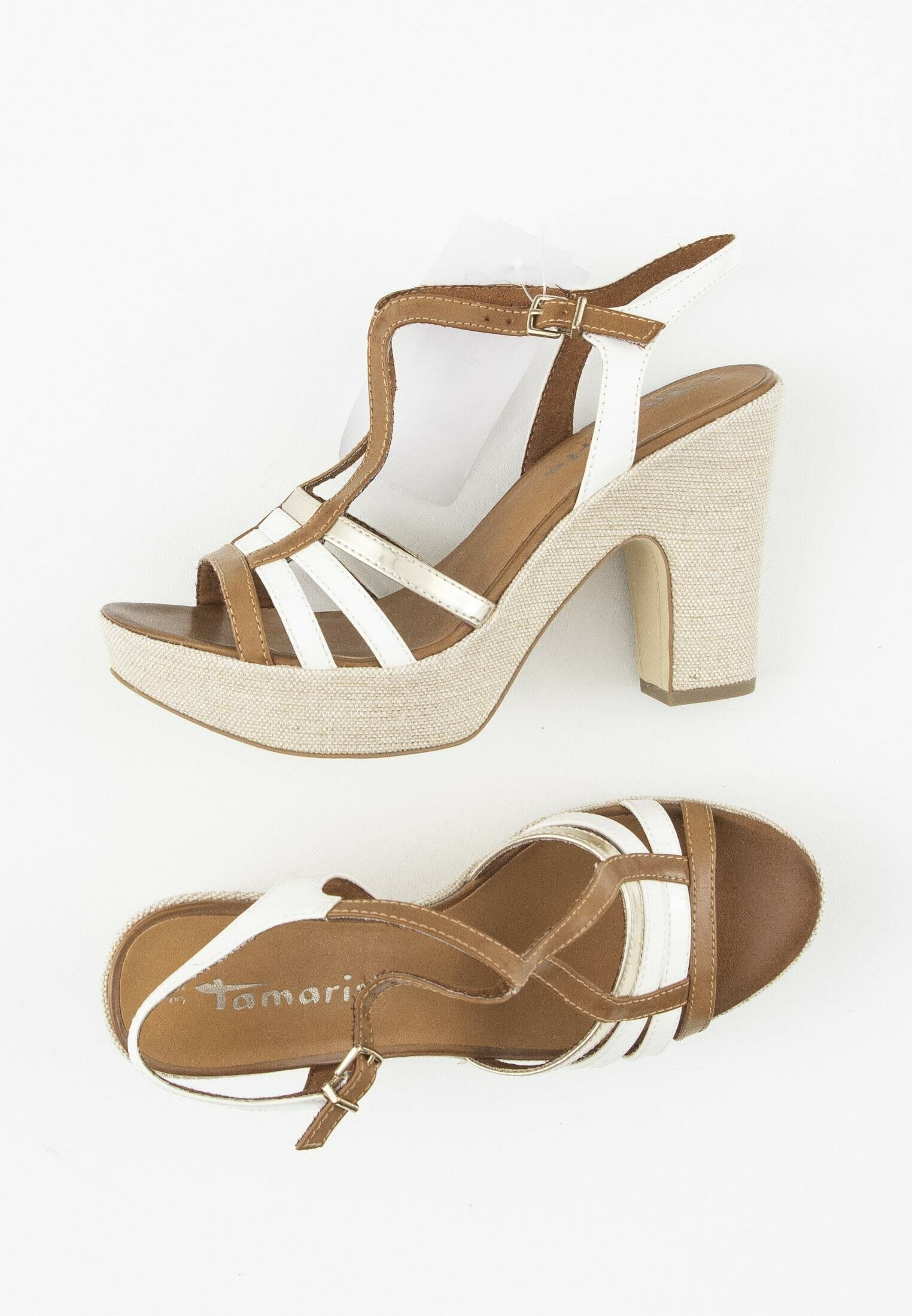 Tamaris Sandalen - beige - (Pre-owned) - Zalando.nl