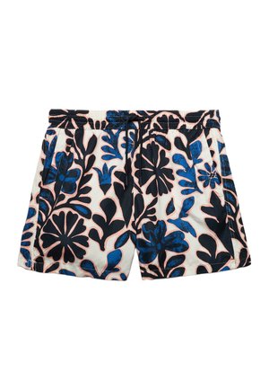 Marks & Spencer, QUICK DRY FLORAL PRINT SWIM SHORTS. - Zwemshorts - dark marine