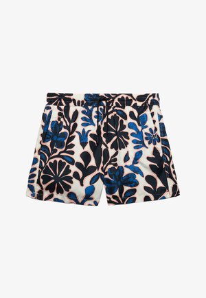 Marks & Spencer, QUICK DRY FLORAL PRINT SWIM SHORTS. - Zwemshorts - dark marine