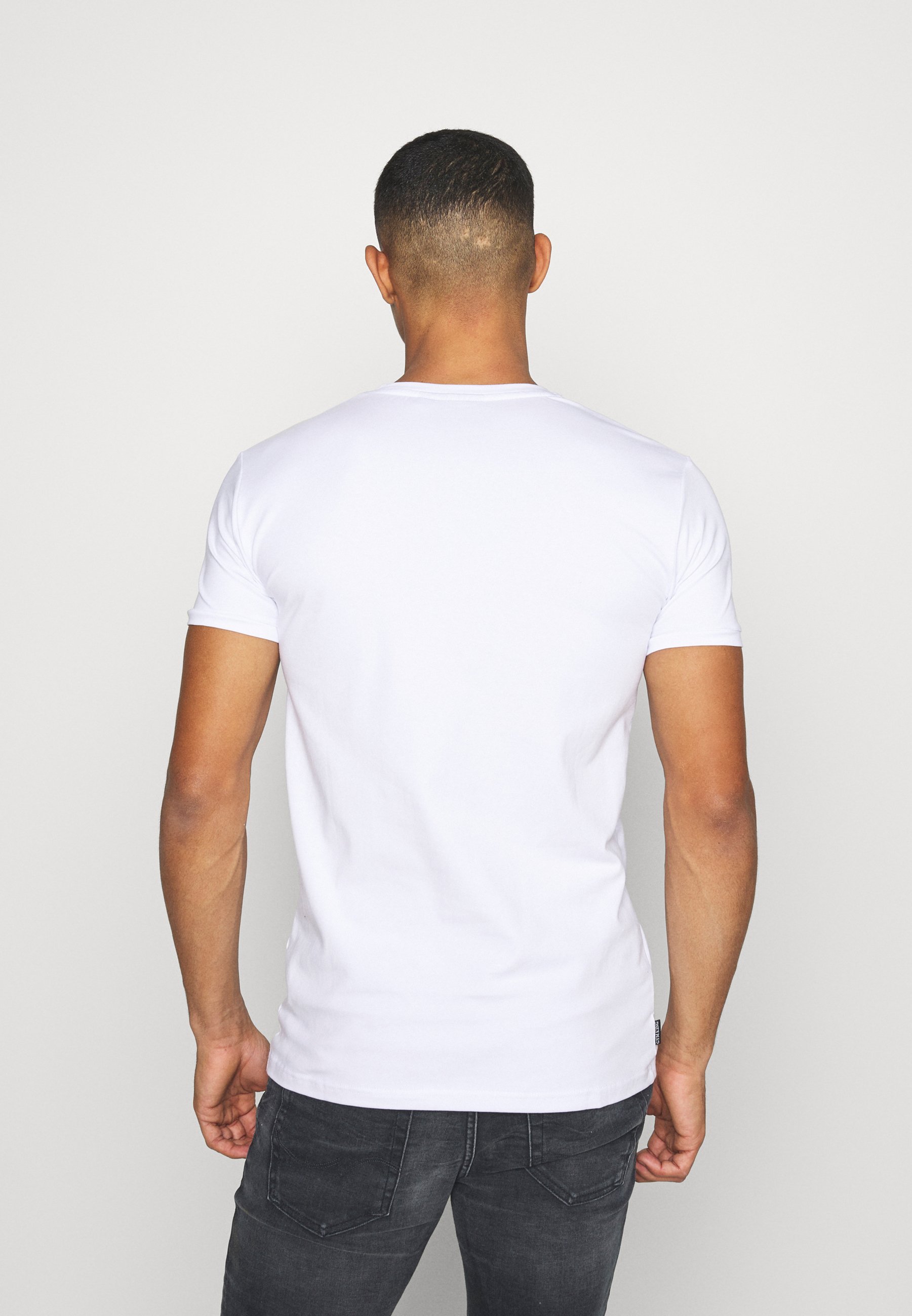 Gym King ORIGIN - T-shirt basic - white/wit - Zalando.nl