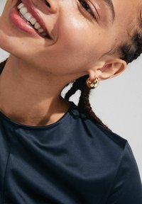 Pilgrim LIGHT CHUNKY EARRINGS - Uhani - gold-coloured