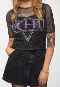 Paradiso Clothing HIM HEARTAGRAM AND LOGO - Blouse - black