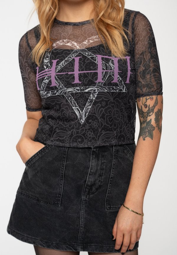 HIM HEARTAGRAM AND LOGO - Blouse2