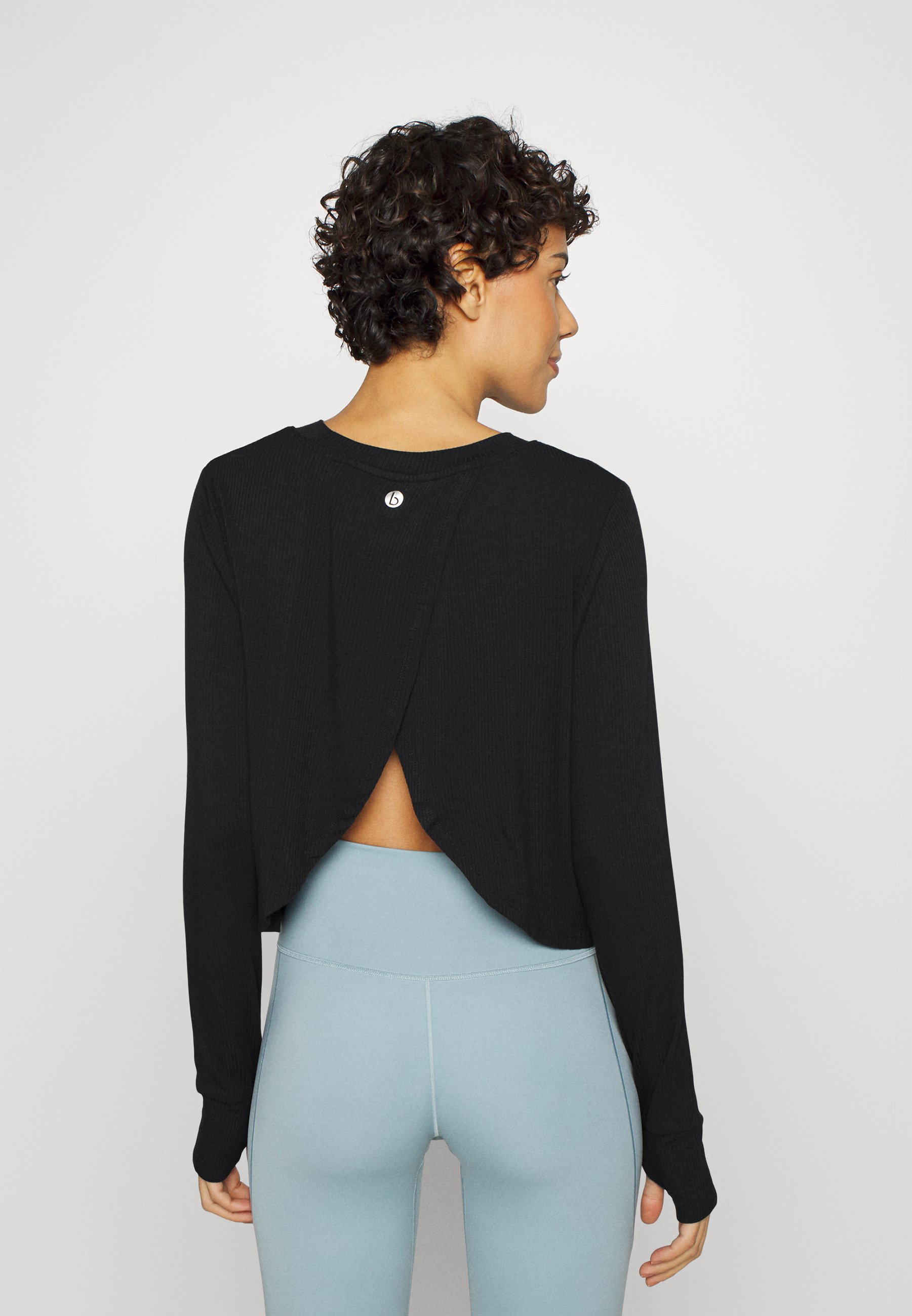 LONG SLEEVE - Long sleeved top - black 