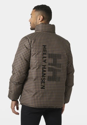 REVERSIBLE PUFFER - Winterjacke - sepia