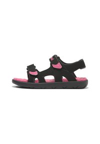 Unselected, black w bright pink