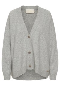 NORA - Gilet - frost gray melange