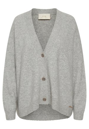 NORA - Cardigan - frost gray melange