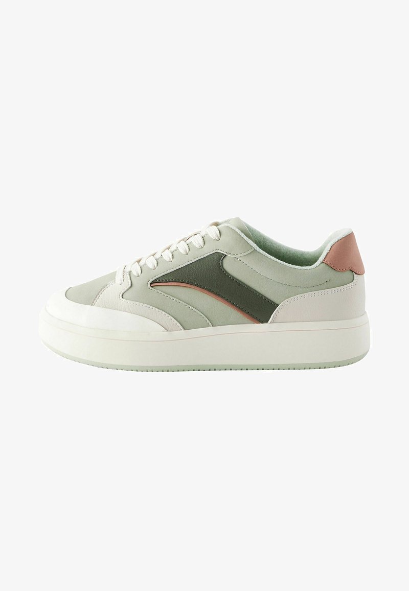 Next FOREVER COMFORT PANELLED RETRO - REGULAR FIT - Sneaker low - green