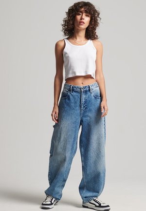 VINTAGE CROP - Top - white