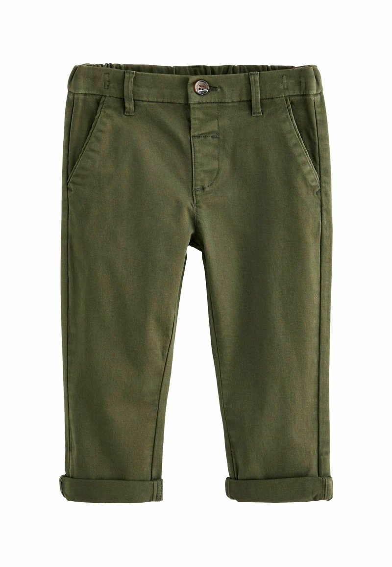 Next STRETCH - Nohavice - khaki green