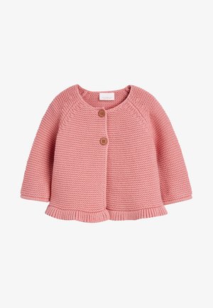 PINK FRILL HEM - Cardigan - pink
